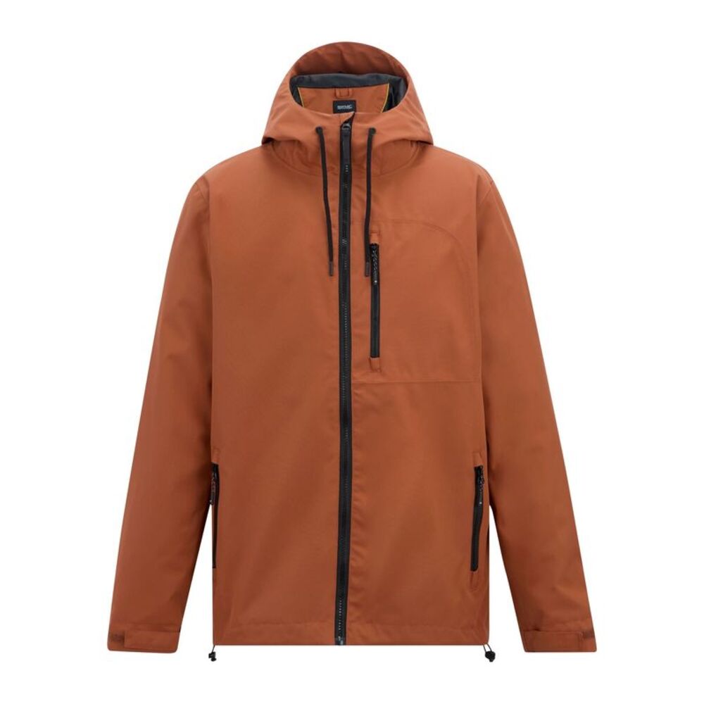 Regatta Mens Frankie Waterproof Jacket / Brick Red